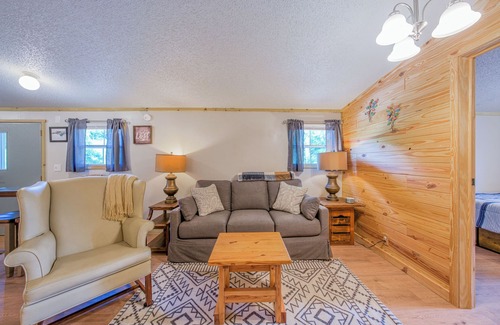 Arden Casa | Asheville’s Creekside Escape 2 bedrooms 2 bath with air mattress sleeps 6.