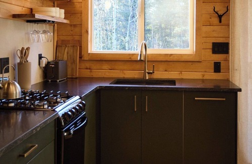 Florissant Cabina | Aspen Hideaway · Mountain Modern log Cabin Deck + Hot Tub