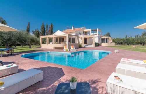 Agia Marina Villa | Astarte Villas - Istar Villa with Tennis Court