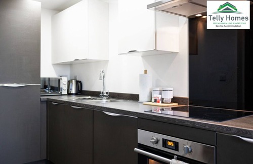 Olton Apartamento | Aster Unit at Telly Homes Limited Birmingham - one bed, free WIFI