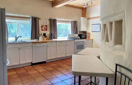 Carson Casa | At Home in the Enchanted Forest of Carson between Taos & Ojo Caliente!