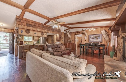 Ruidoso Cabina | At Wits' End: 'Don't be at your wits' end looking for a vacation rental!' Hot tub & Pool Table