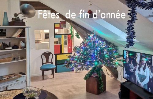 Moret-sur-Loing Apartamento | Atelier d'Art - vue panoramique
