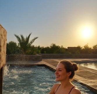 Tameslouht Cama Y Desayuno | Atlas Agafay Horizon Marrakech Auberge & Luxury Suites