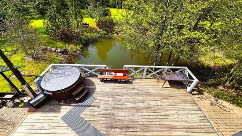 Radailiai Casa | Atostogų namas su baseinu, jacuzzi ir pirtimi