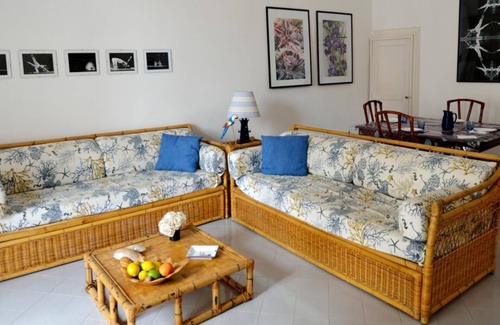 Atrani Apartamento | Casa de Pompeyo con terraza y vistas al mar