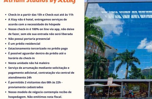 Florianopolis Apartamento | Atrium Studios by Xtay – Estúdios modernos, bem localizados e a 9min da Arena Opus