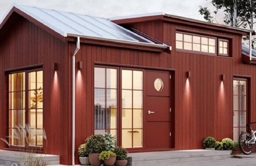 Sodertalje Cabaña | Attefallshus Begonian, an elegant and cozy accommodation for relaxation & work.