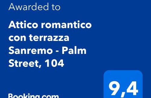 Sanremo Old Town Apartamento | Attico romantico con terrazza Sanremo - Palm Street, 104 - Free WIFI