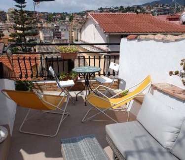 Sanremo Old Town Apartamento | Attico romantico con terrazza Sanremo - Palm Street, 104 - Free WIFI