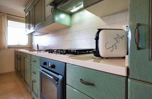Giardini Naxos Apartamento | Atticus Apt. 100 metros del mar con vistas a la bahía de Naxos.