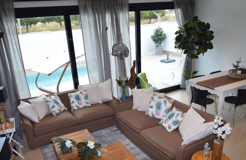 Los Imbernones Casa | Casa de vacaciones de lujo con piscina privada cerca del mar en Murcia