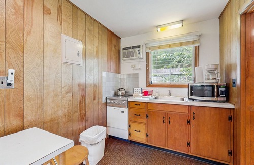 Alton Bay Casa | Attractive & convenient studio steps to water w/WiFi, water views, & kitchenette