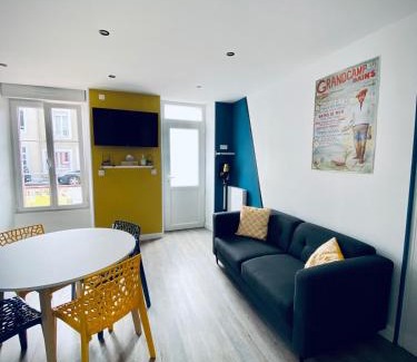 Grandcamp-Maisy Apartamento | Au Bords des Embruns 4 personnes