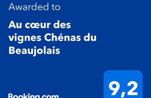 Maconnais Beaujolais Agglomeration Apartamento | Au cœur des vignes Chénas du Beaujolais