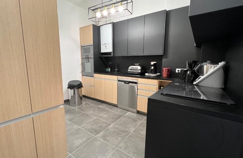 Anatole France Danton Apartamento | Au Cœur de Coty Le Havre 3 chambres et billard 90m2 - Les Appartements Océane