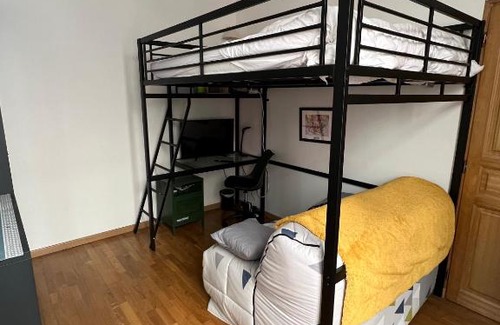 Anatole France Danton Apartamento | Au Cœur de Coty Le Havre 3 chambres et billard 90m2 - Les Appartements Océane
