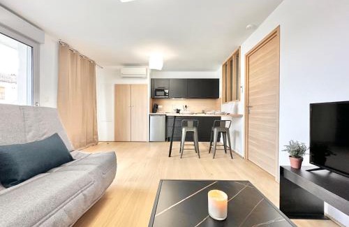 Mont-de-Marsan Apartamento | Au Cœur de la Médina - Centre Ville - Parking