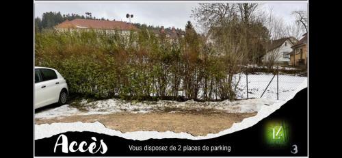Damprichard Apartamento | Au cœur des stations de ski, 10 min de la suisse