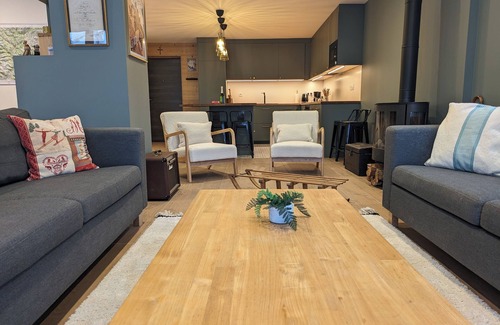 La Grave Apartamento | Au Chazelet, au Dessus de La Grave, Avec Terrasse et Jardin, Pour 12 Personnes