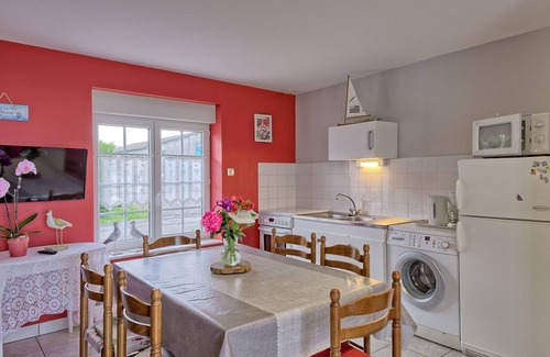 Cherrueix Apartamento | Apartamento Au Coeur de la Baie (CRX105) en Cherrueix - 4 personas, 1 dormitorios