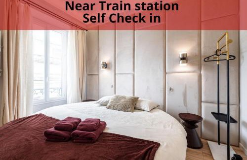 Vernier Apartamento | Au Coeur de La Libé - AC - CENTRAL - près tram et supermarchés - lit XXL
