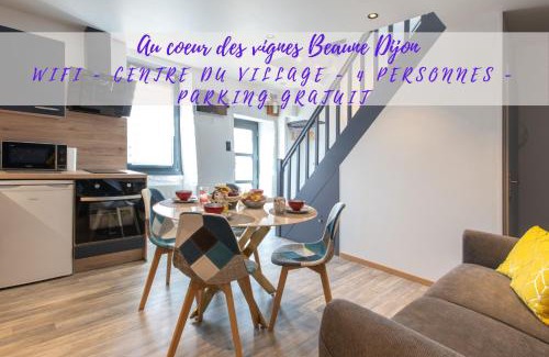 Montceau-et-Echarnant Casa | AU COEUR DES VIGNES ENTRE BEAUNE ET DIJON