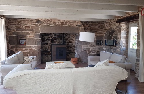 Landeda Cabaña | Au-dessus du Port, Grande Ferme Chaleureuse