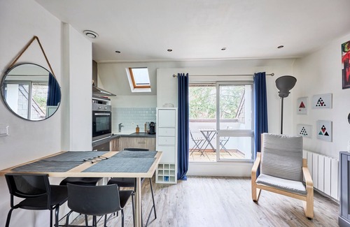 Courseulles-sur-Mer Apartamento | Au Jardin de Mel - Appt à moins d'1 km de la plage