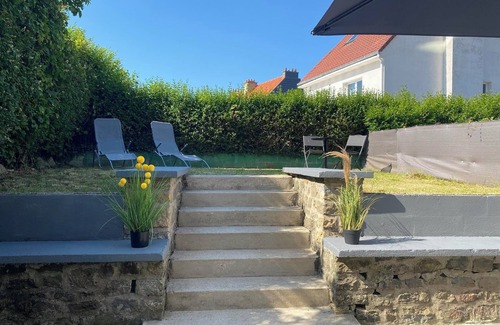 Saint-Martin-Boulogne Apartamento | Au Jardin Secret Spa and terrace