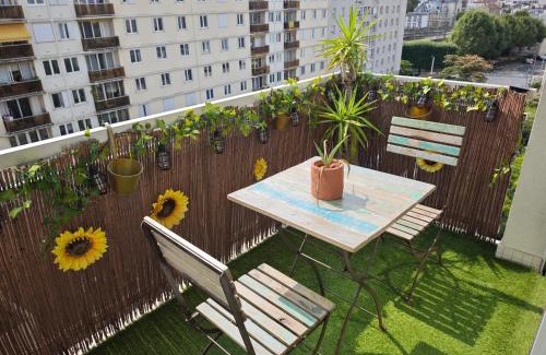 Vanves Apartamento | Au jardin suspendu