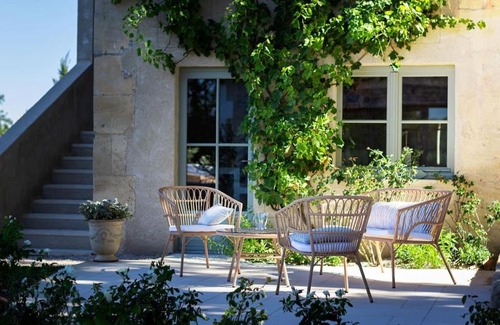 Saint-Pierre-de-Mezoargues Casa | Au Mas du Papé avec Piscine chauffée et Spa