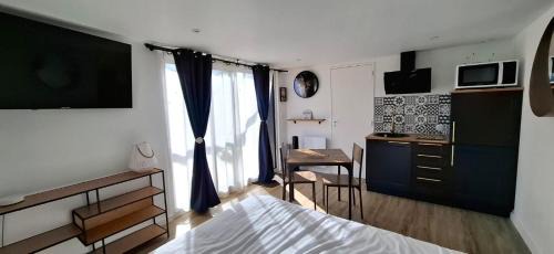 Plougourvest Apartamento | Au numéro 7 - Entre terre et Mer - Jaccuzi privatif