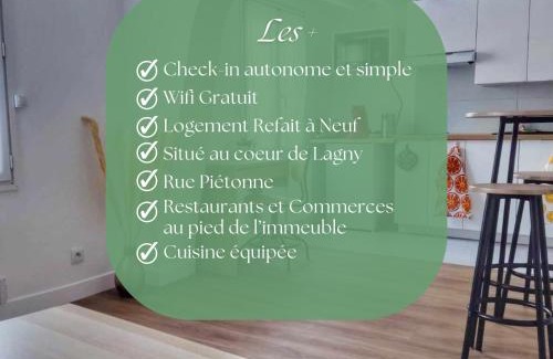 Lagny-sur-Marne Apartamento | Au p'tit Lagny - rue piétonne