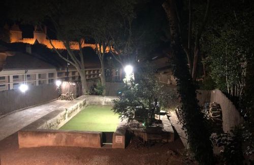 Carcassonne Apartamento | AU VIEUX LAVOIR avec Parking privé, Jardin , Climatisation, à 500 m de la cité