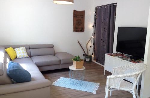 Carcassonne Apartamento | AU VIEUX LAVOIR avec Parking privé, Jardin , Climatisation, à 500 m de la cité