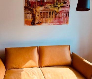 Biederitz Apartamento | Aufladen & Entspannen im Senfzimmer mit Balkon
