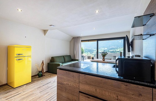 Fie allo Sciliar Apartamento | AUMIA Apartamento Opal' con vistas a la montaña, balcón y Wi-Fi