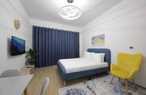 Jebel Ali Apartamento | Aura Azizi - Downtown Jabel Ali by Golden Casa