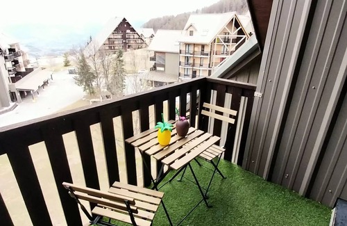Reallon Apartamento | Aurans Residence - Warm apartment for 6 people in Réallon