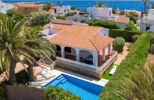 Cala'n Bosch Casa | Aure | Villa con piscina y aire acondicionado!