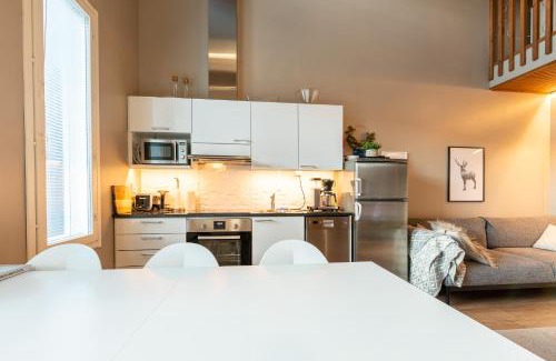 Syote Apartamento | Aurinkorinne 2 - Modern 2BD & Loft, free wifi & sauna