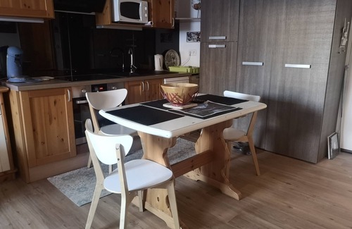 Saint-Etienne-de-Tinee Apartamento | Auron, furnished 2-room apartment + mountain corner, sleeps 6