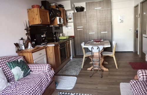 Saint-Etienne-de-Tinee Apartamento | Auron, furnished 2-room apartment + mountain corner, sleeps 6