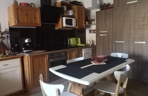 Saint-Etienne-de-Tinee Apartamento | Auron, furnished 2-room apartment + mountain corner, sleeps 6