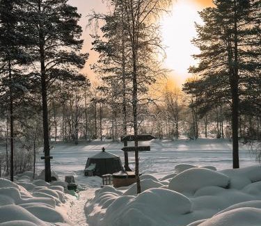Rovaniemi Hotel | Aurora Hut Igloo by Invisible Forest Lodge & Spa