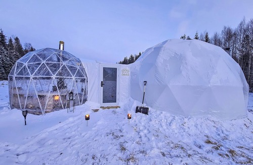 Risogrund Cabina | Aurora Igloo in Swedish Lapland