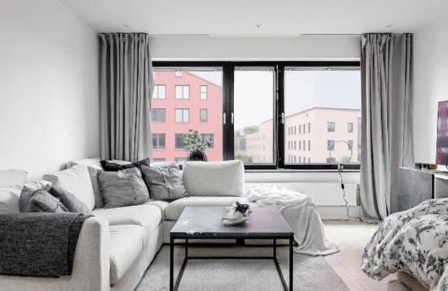 Vaxjo Apartamento | Aurora Luxe Apartment Växjö Near Vida Arena