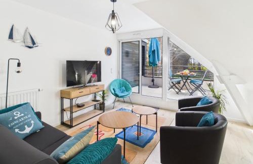 Concarneau Apartamento | -AUSTRAL- Beau T3 a 200 m des plages