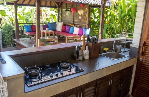 Jasri Villa | >> + mar en 50 metros! Piscina privada, baño y cocina exterior, WIFI + <<